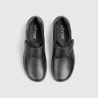 Sugar Wide Fit Comfort Shoe Black Pumps | familyshoecentre