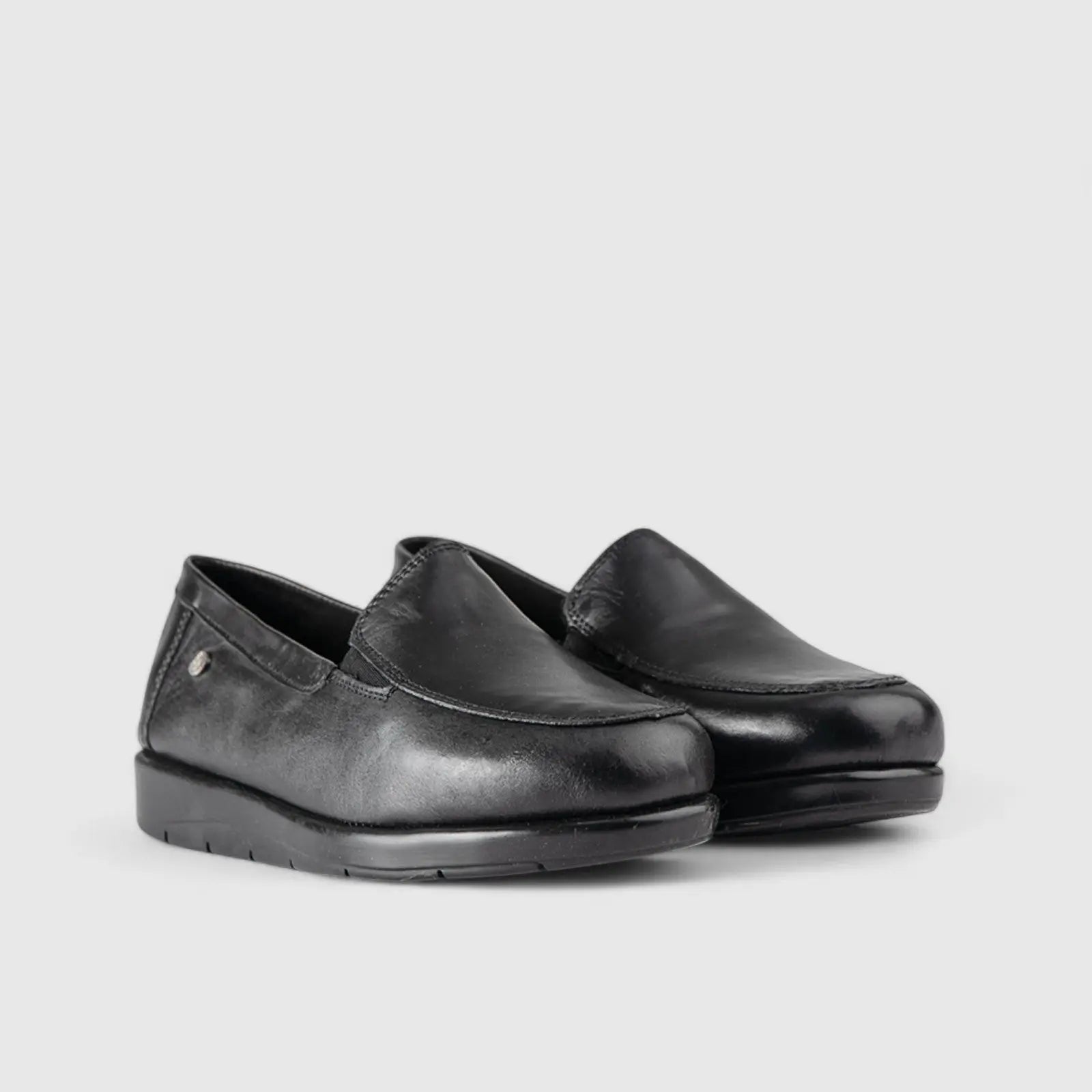 Thea Comfort Shoe Black 01358 Wedges | familyshoecentre