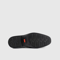 Victor Plain Toe Slip On Black 00697 Slip-ons | familyshoecentre