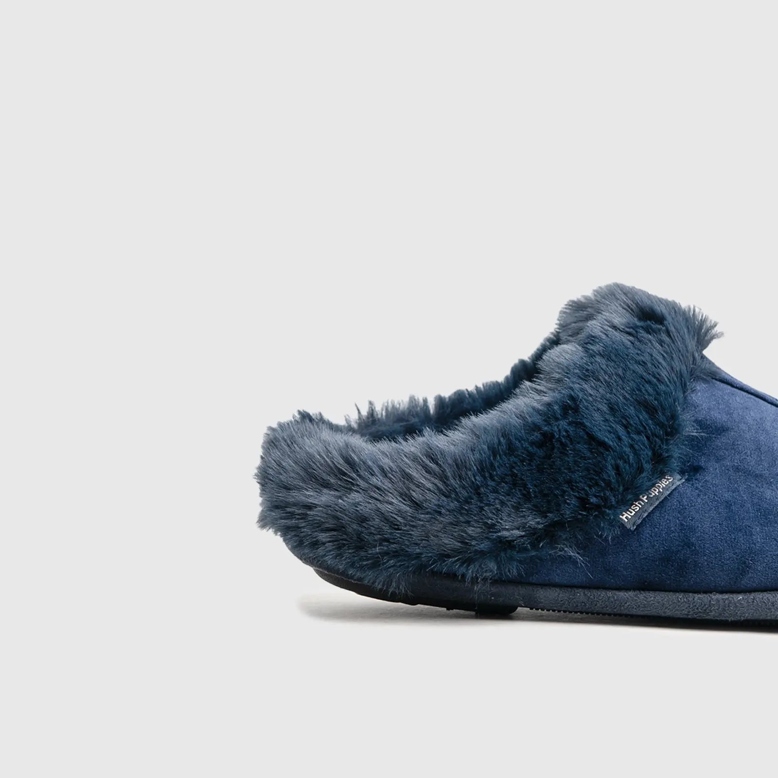 Virginia Slippers Navy 01209 Slides | familyshoecentre