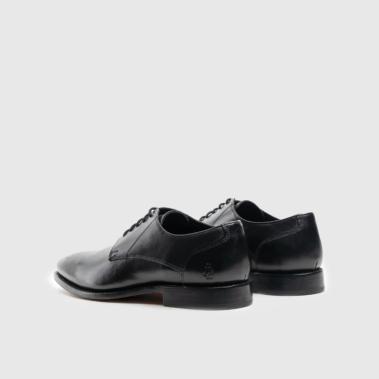Weston Black Crust Leather Oxfords | familyshoecentre