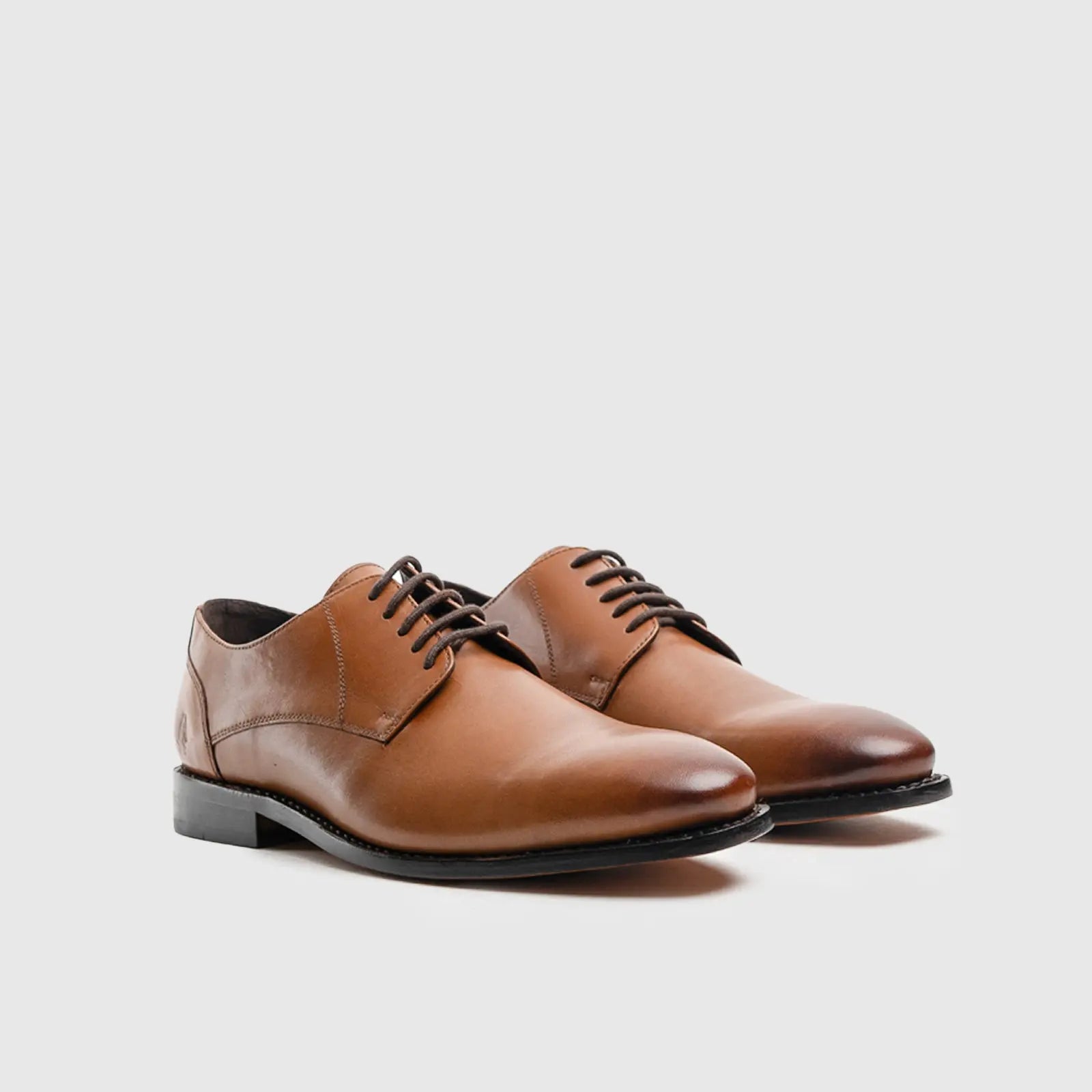 Weston Tan Crust Leather Oxfords | familyshoecentre