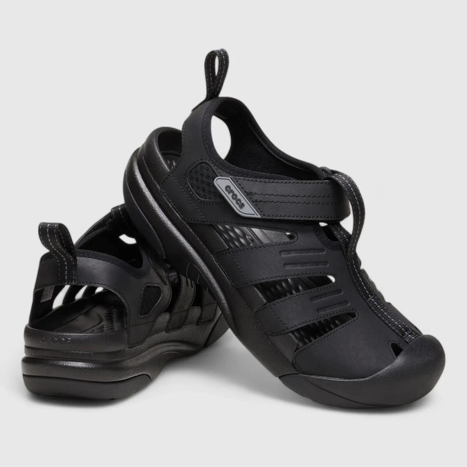 Yukon Fisherman Sandal Black 209875-001 Sandals | familyshoecentre