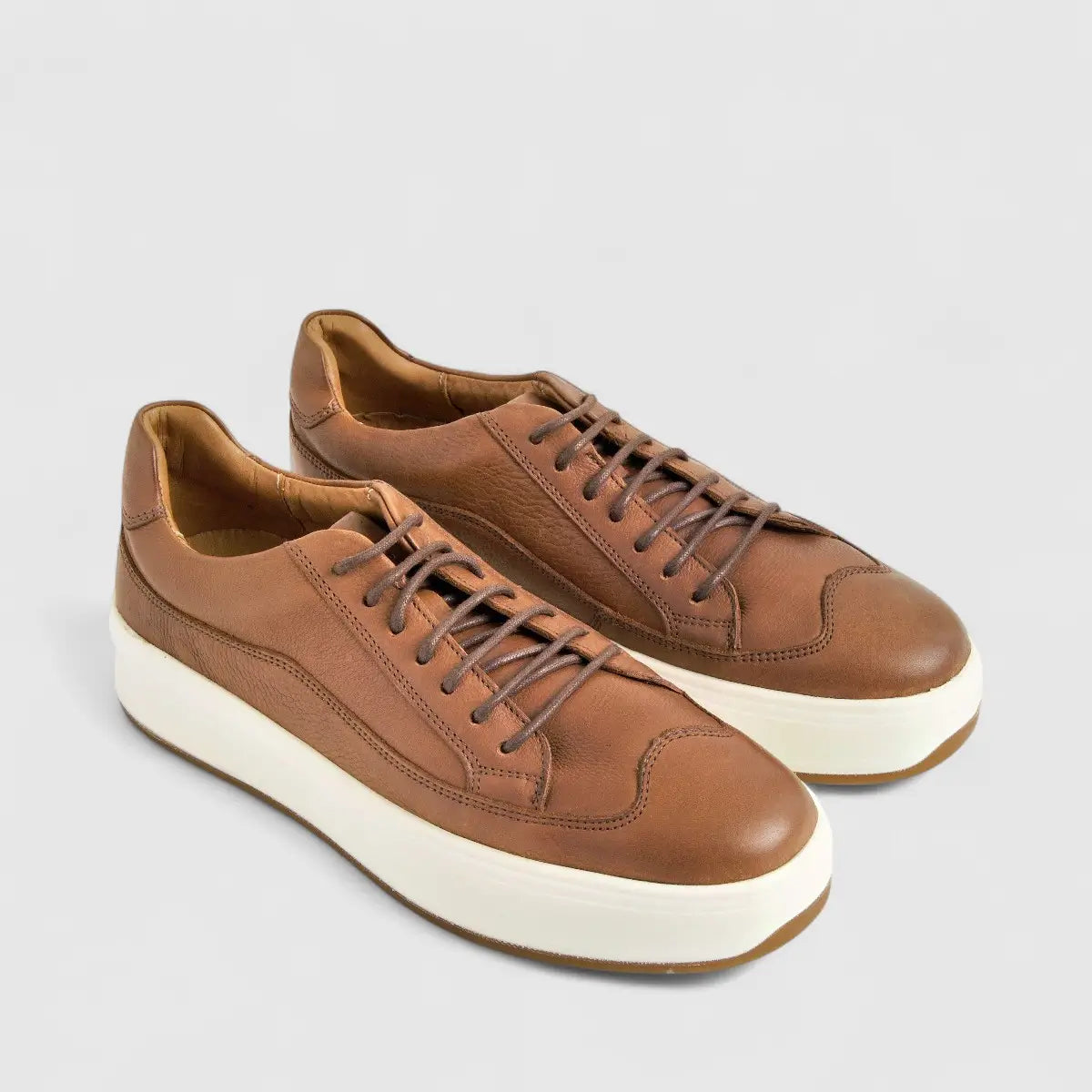 Anatomic Leather Sneaker Tan 05023 AN121