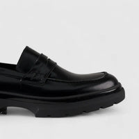 Bulletti Chunky Sole Loafer Black 4804 Oxfords | familyshoecentre