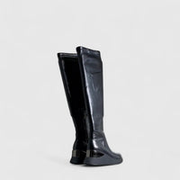 Bulbul Long Boot Black Boots | familyshoecentre