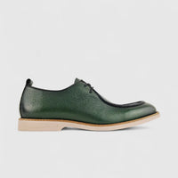Babucci Men's Casual Leather Lace Up K27BX05130-C BAB002 Green