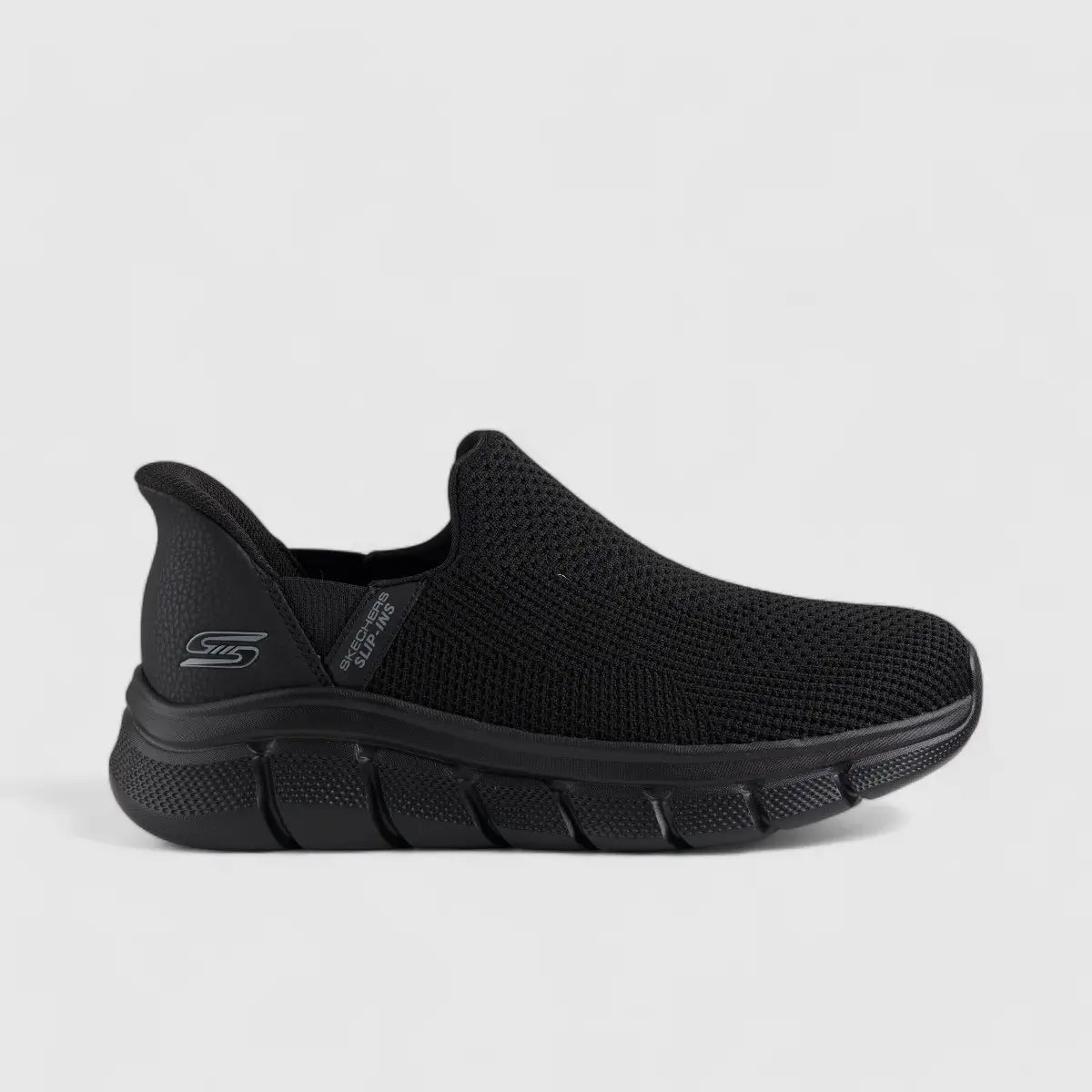 Skechers Comfort Slip Ons Black 118306 Slip-ons | familyshoecentre