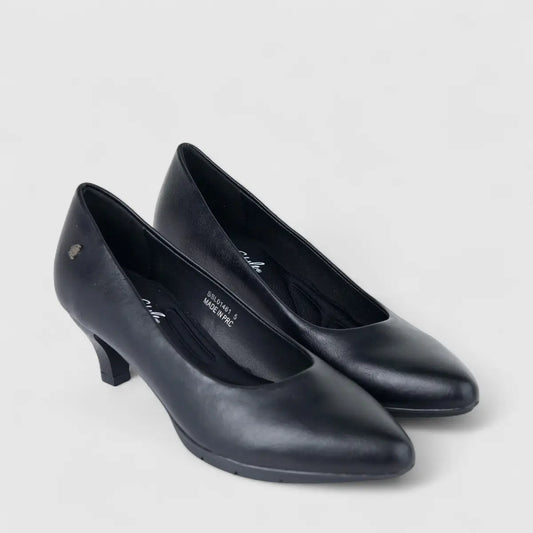 Hush Puppies Soft Style Comfort Court Aradia Black SSL01461 SS329