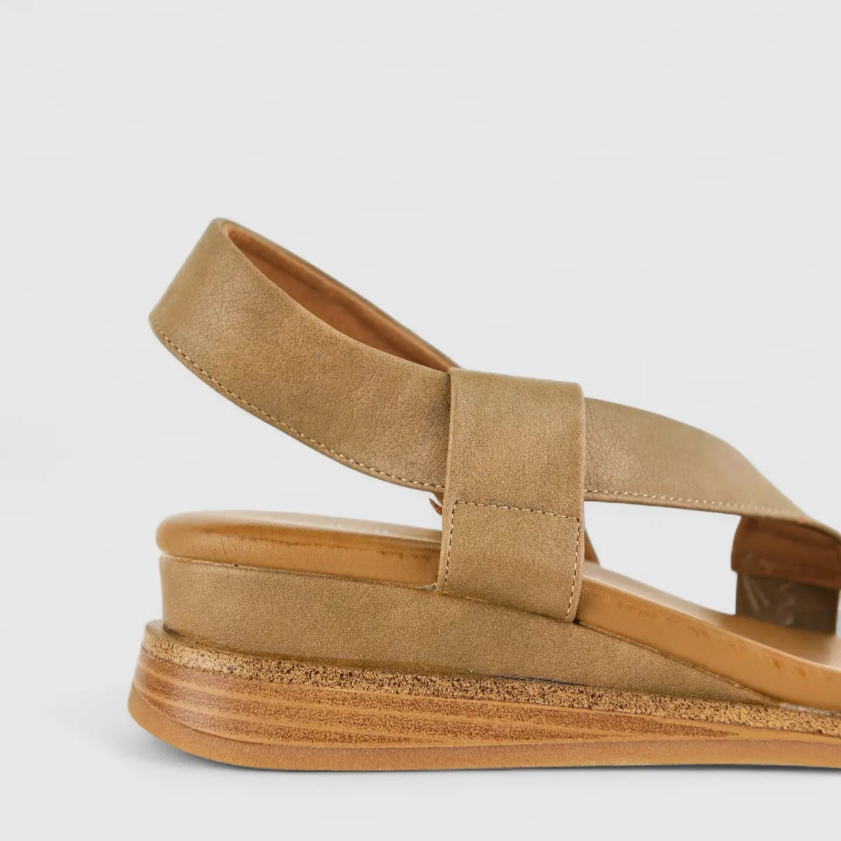 Bulbul Ladies  Comfort Sandal HAR043 Beige