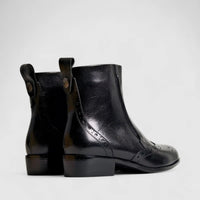 Bulbul Leather Ankle Boot Black HA2505 Boots | familyshoecentre
