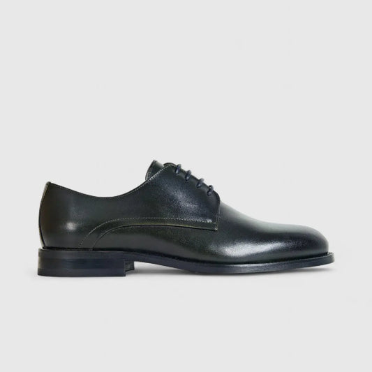Formales Men's Leather Lace Up 0531 Green FC128
