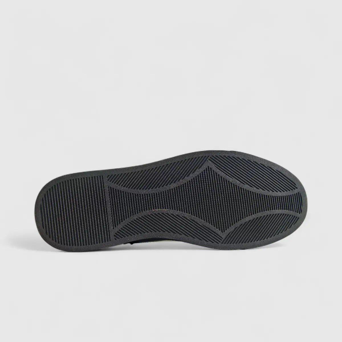 Babucci Men's Leather Hi Top Sneaker B131688L38-1 BAB029 Black