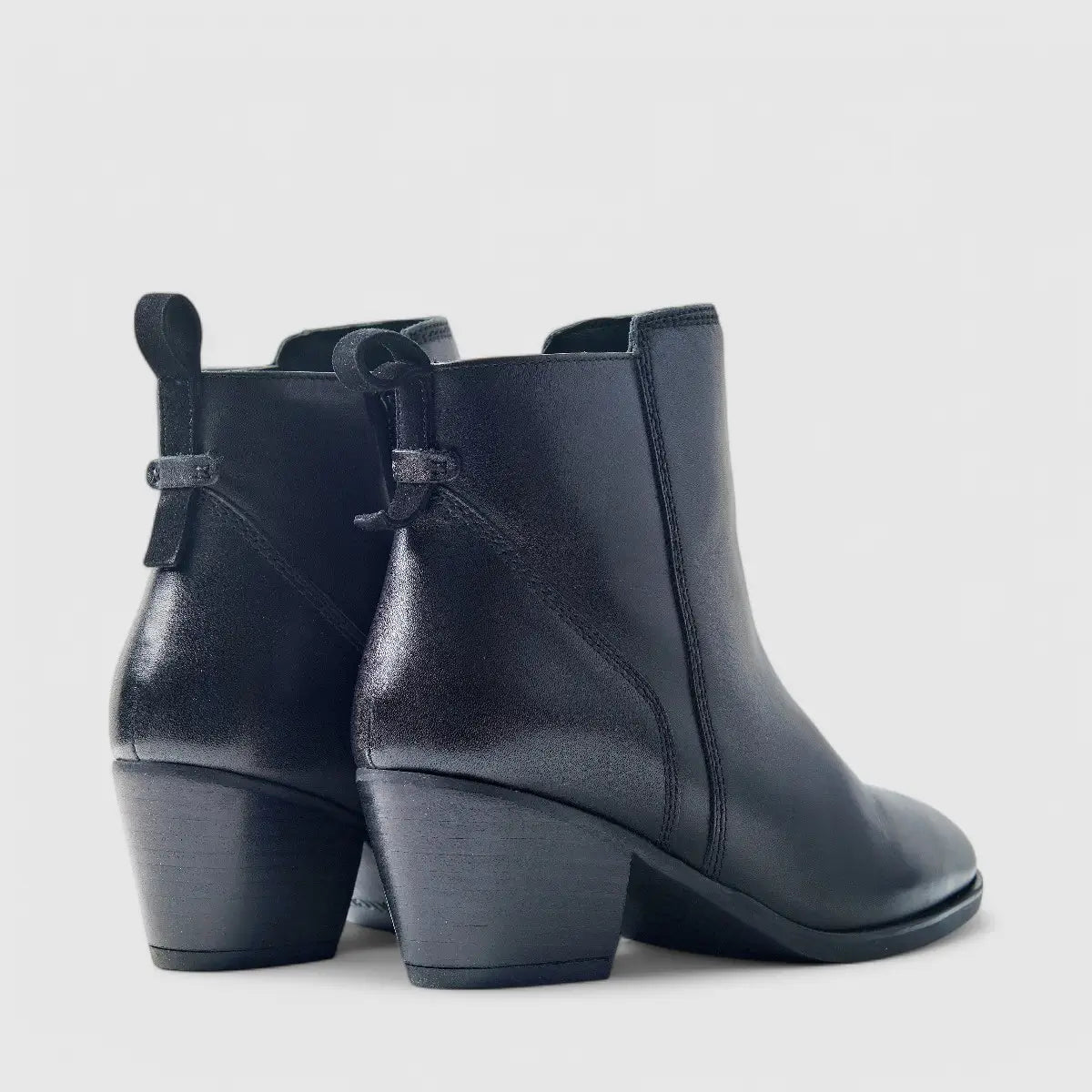 Hotter Delight Comfort Boot Black Boots | familyshoecentre