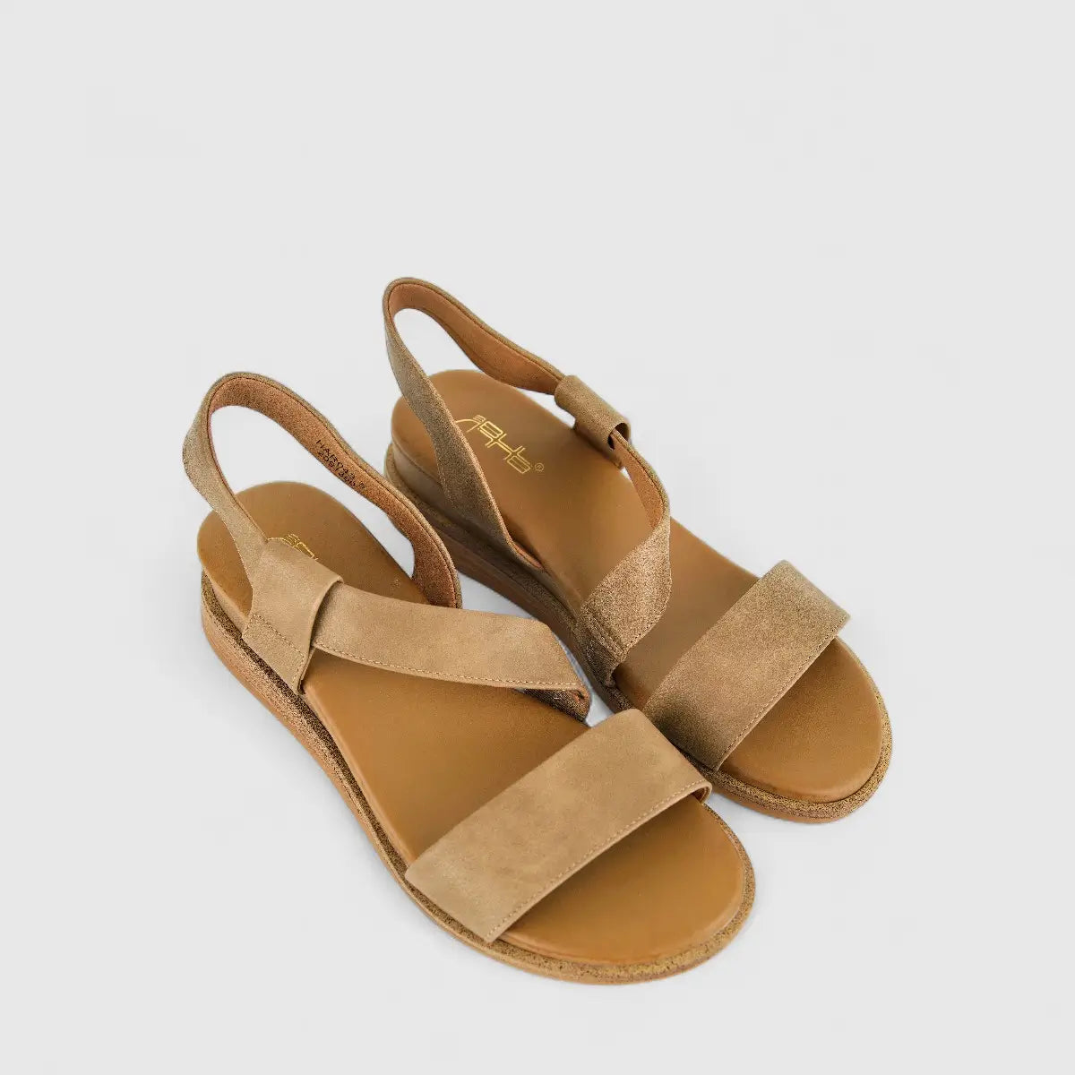 Bulbul Ladies  Comfort Sandal HAR043 Beige