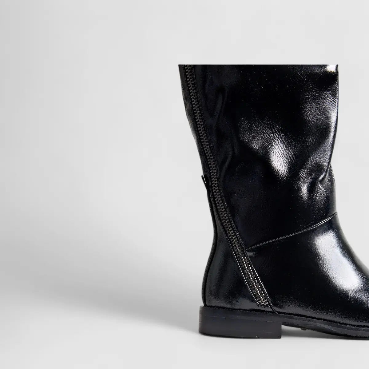 Bulbul Long Boot Black CAR5041 Boots | familyshoecentre