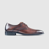 Fabino Dress Lace Up Brown M3220050 Oxfords | familyshoecentre