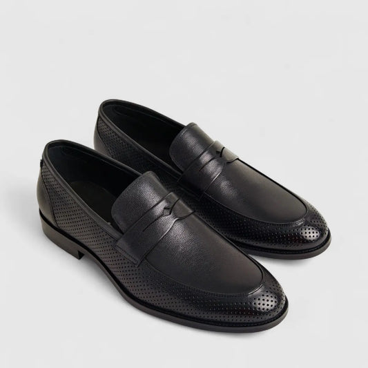 Morbido Mens Slip on Black J2352-06-C515 MM2