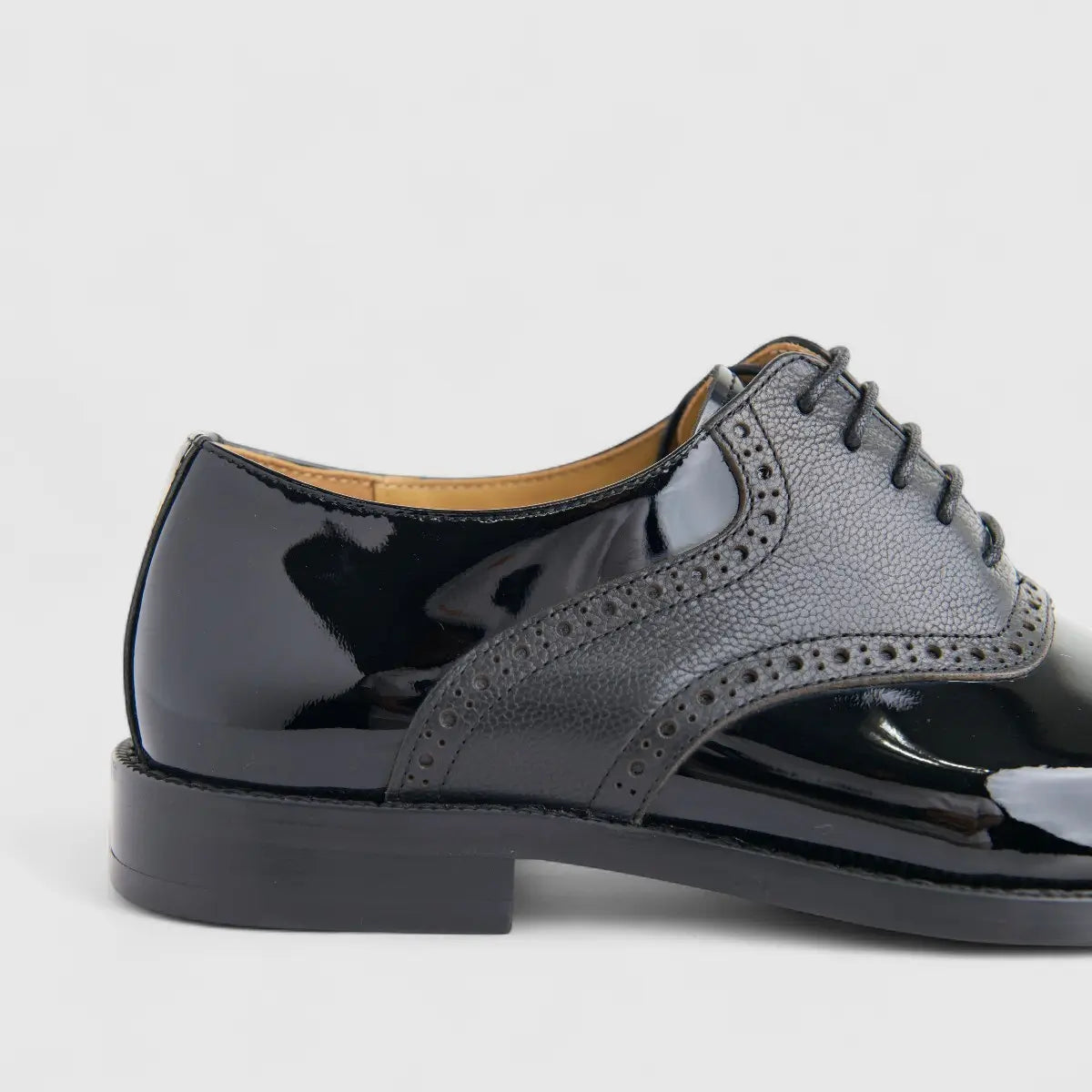 Formales Men's Leather Lace Up AE5308-837 Black EL139