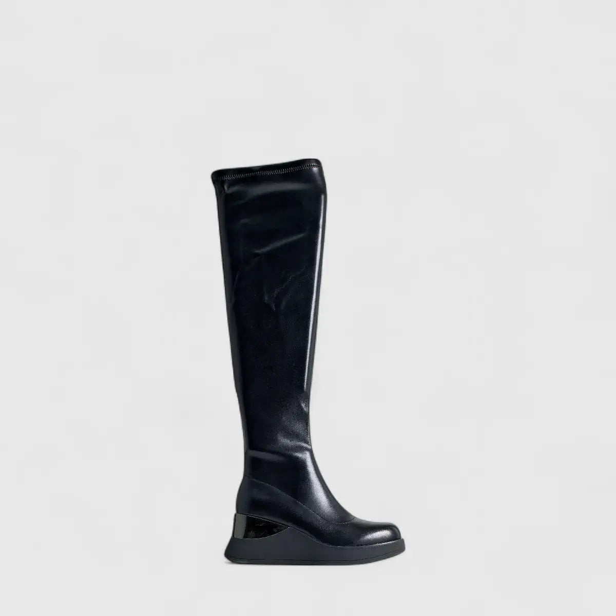 Bulbul Long Boot Black Boots | familyshoecentre