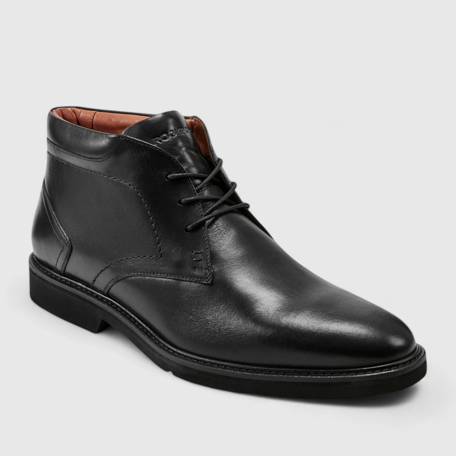 Rockport Flynn Chukka Boot  Black Boots | familyshoecentre