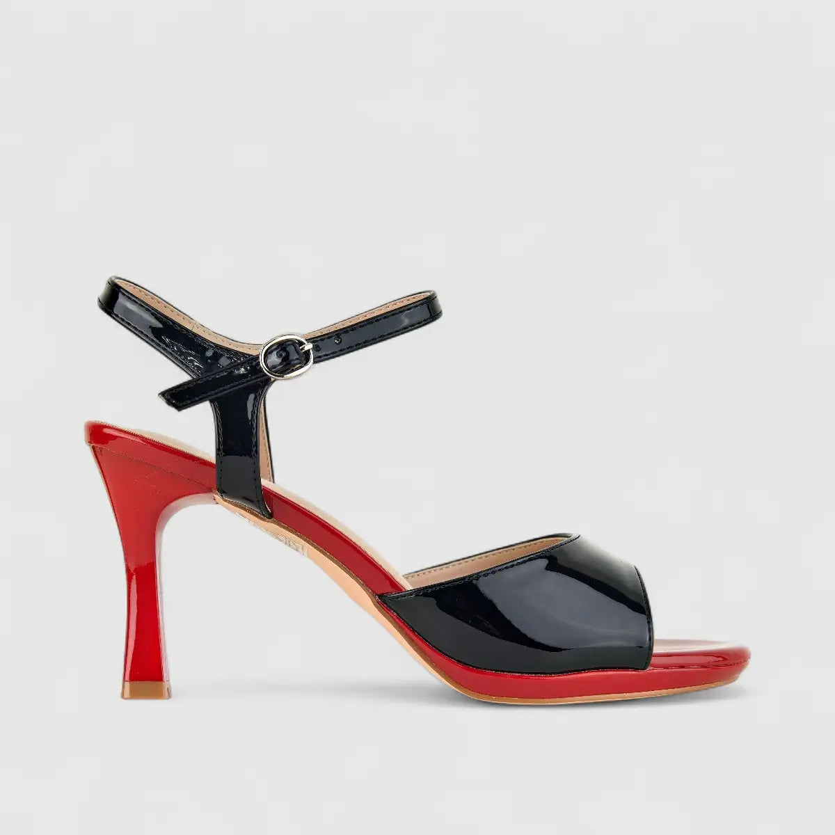 Bulbul Ladies Casual Heel HAR037 Black/Red