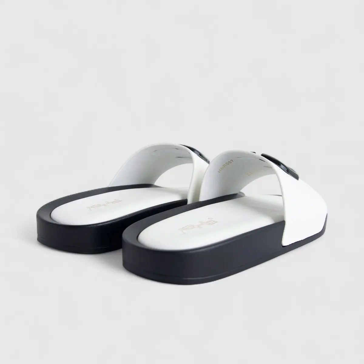 Bulbul Ladies Comfort Slide White HAR067