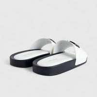 Bulbul Ladies Comfort Slide White HAR067
