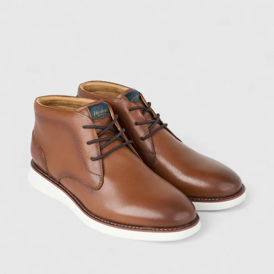 Florsheim Comfortech Men's Boot Launch Chukka 14451/228 Cognac Multi F54