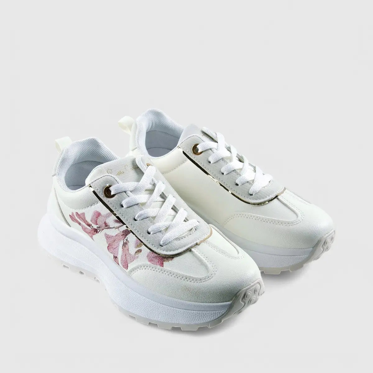 PC Casual Sneaker White Multi 10633 PC224 Sneakers | familyshoecentre