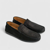 Anatomic Men's Comfort Loafers 353501 Black Buckley Burnish AN47 Loafers | familyshoecentre