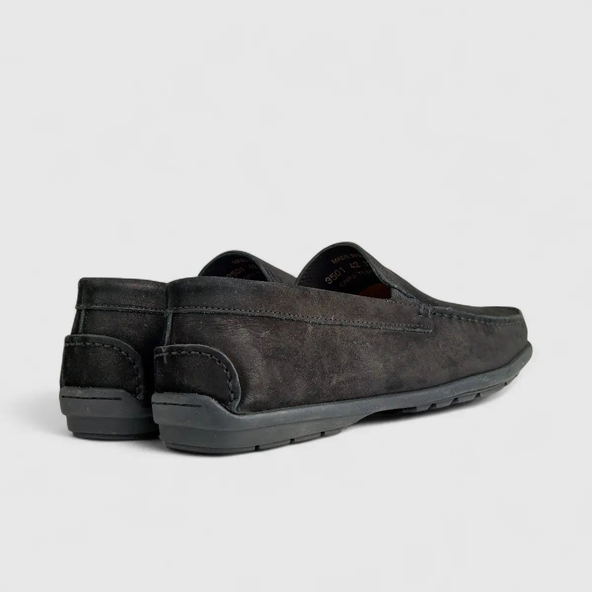 Anatomic Men's Comfort Loafers 353501 Black Buckley Burnish AN47 Loafers | familyshoecentre