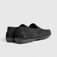 Anatomic Men's Comfort Loafers 353501 Black Buckley Burnish AN47 Loafers | familyshoecentre