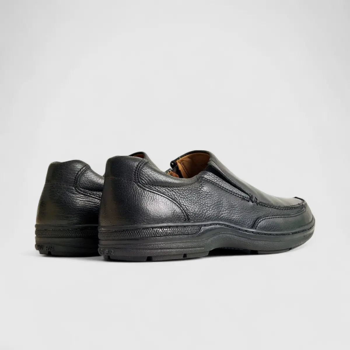 Anatomic Leather Comfort Slip On Black 101008 AN133 Slip-ons | familyshoecentre