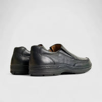 Anatomic Leather Comfort Slip On Black 101008 AN133 Slip-ons | familyshoecentre