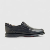 Anatomic Leather Comfort Slip On Black 454531 AN73 Slip-ons | familyshoecentre