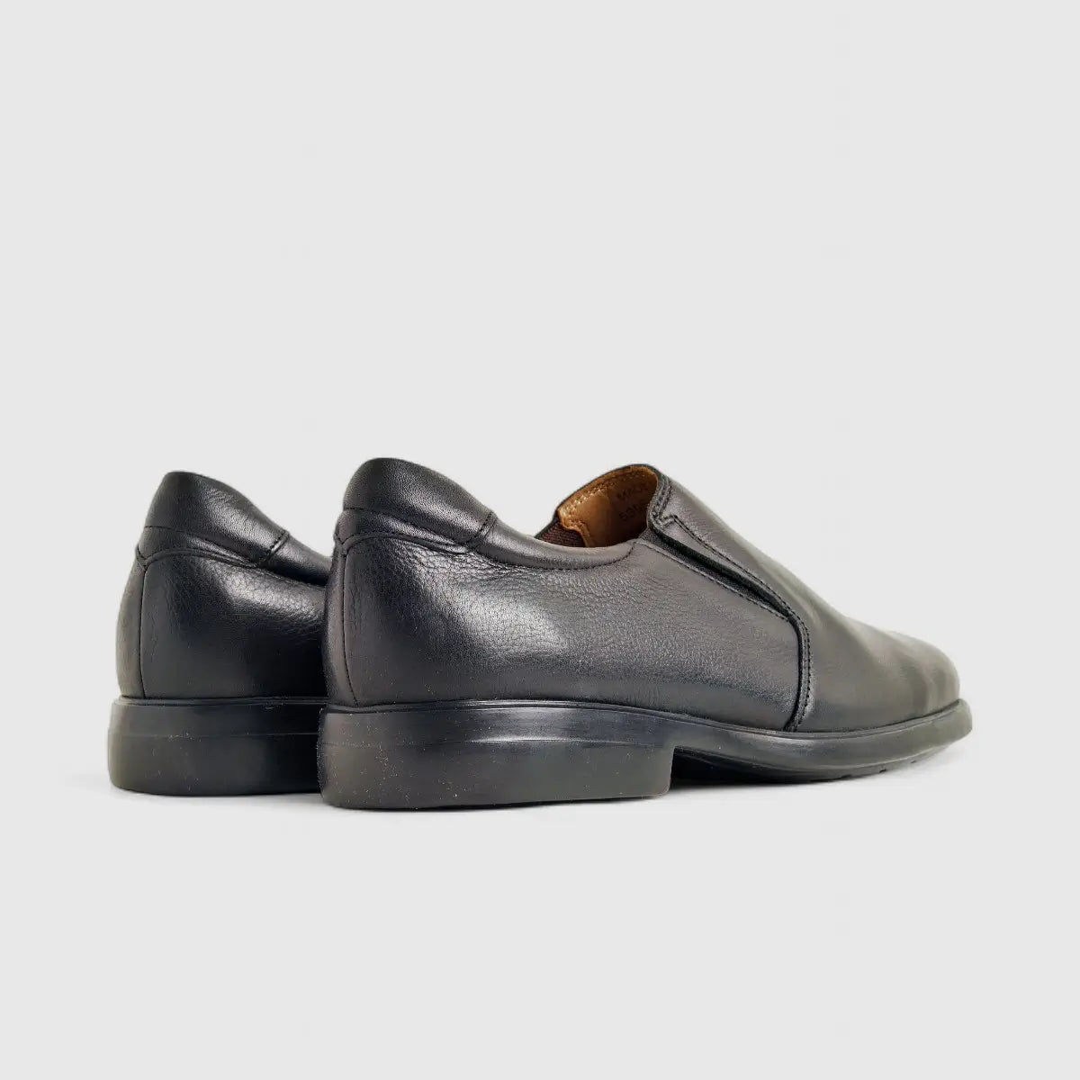 Anatomic Leather Comfort Slip On Black 595905 AN140 Slip-ons | familyshoecentre