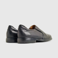 Anatomic Leather Comfort Slip On Black 595905 AN140 Slip-ons | familyshoecentre