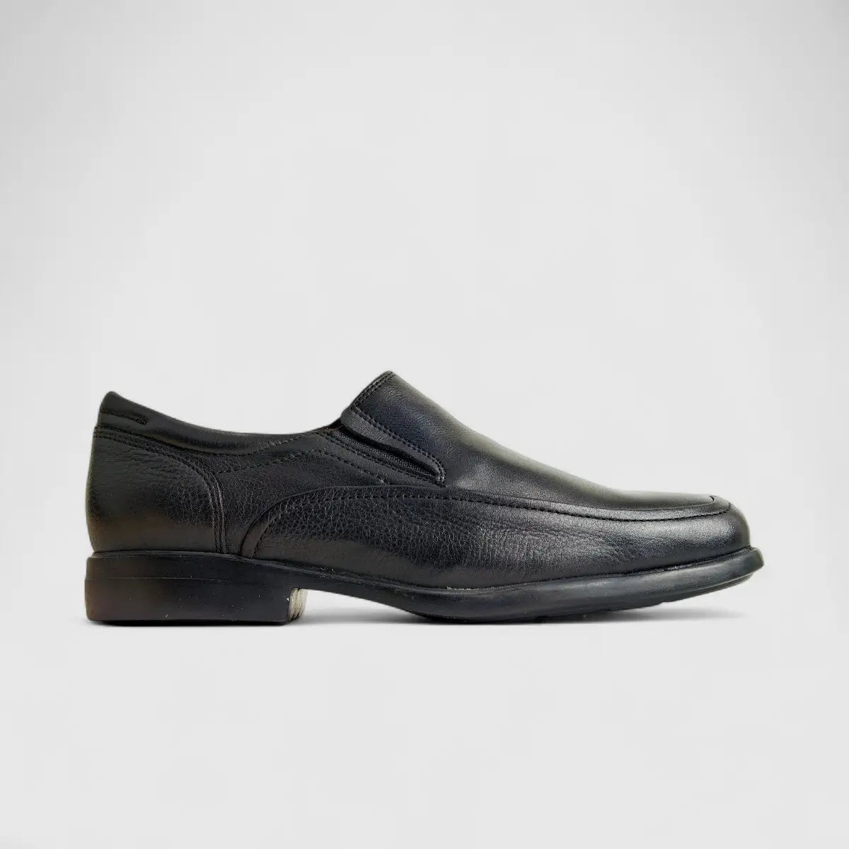 Anatomic Leather Comfort Slip On Black 595930 AN132 Slip-ons | familyshoecentre