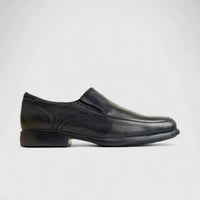 Anatomic Leather Comfort Slip On Black 595930 AN132 Slip-ons | familyshoecentre