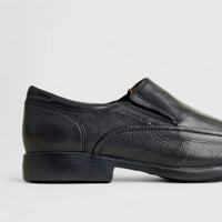 Anatomic Leather Comfort Slip On Black 595930 AN132 Slip-ons | familyshoecentre
