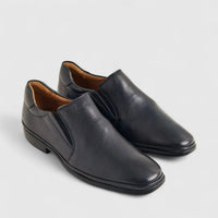 Anatomic Leather Comfort Slip On Black 828205 AN137 Slip-ons | familyshoecentre