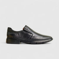 Anatomic Leather Comfort Slip On Black 868601 AN130 Slip-ons | familyshoecentre