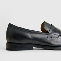 Anatomic Prime Leather Dress Slip On Black AS702016 AN112 Slip-ons | familyshoecentre