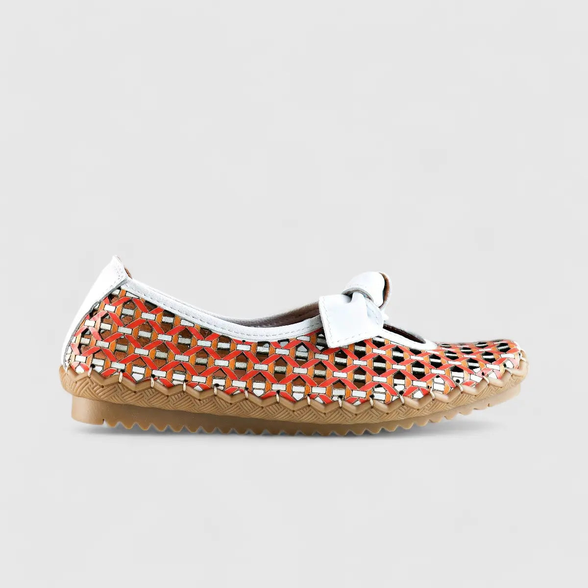 Karyoka Comfort Leather Casuals 5403 Multi Sandals | familyshoecentre