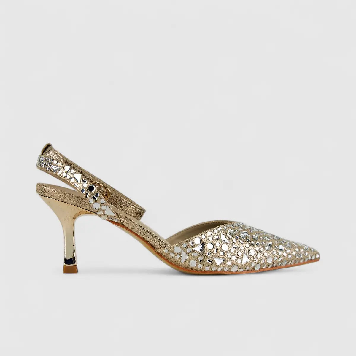 Bulbul Ladies Evening Court HAR034 Gold