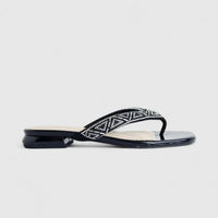 Bulbul Ladies Evening Sandal Black HAR060