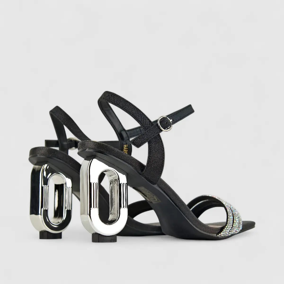 Bulbul Ladies Evening Sandal HAR047 Black