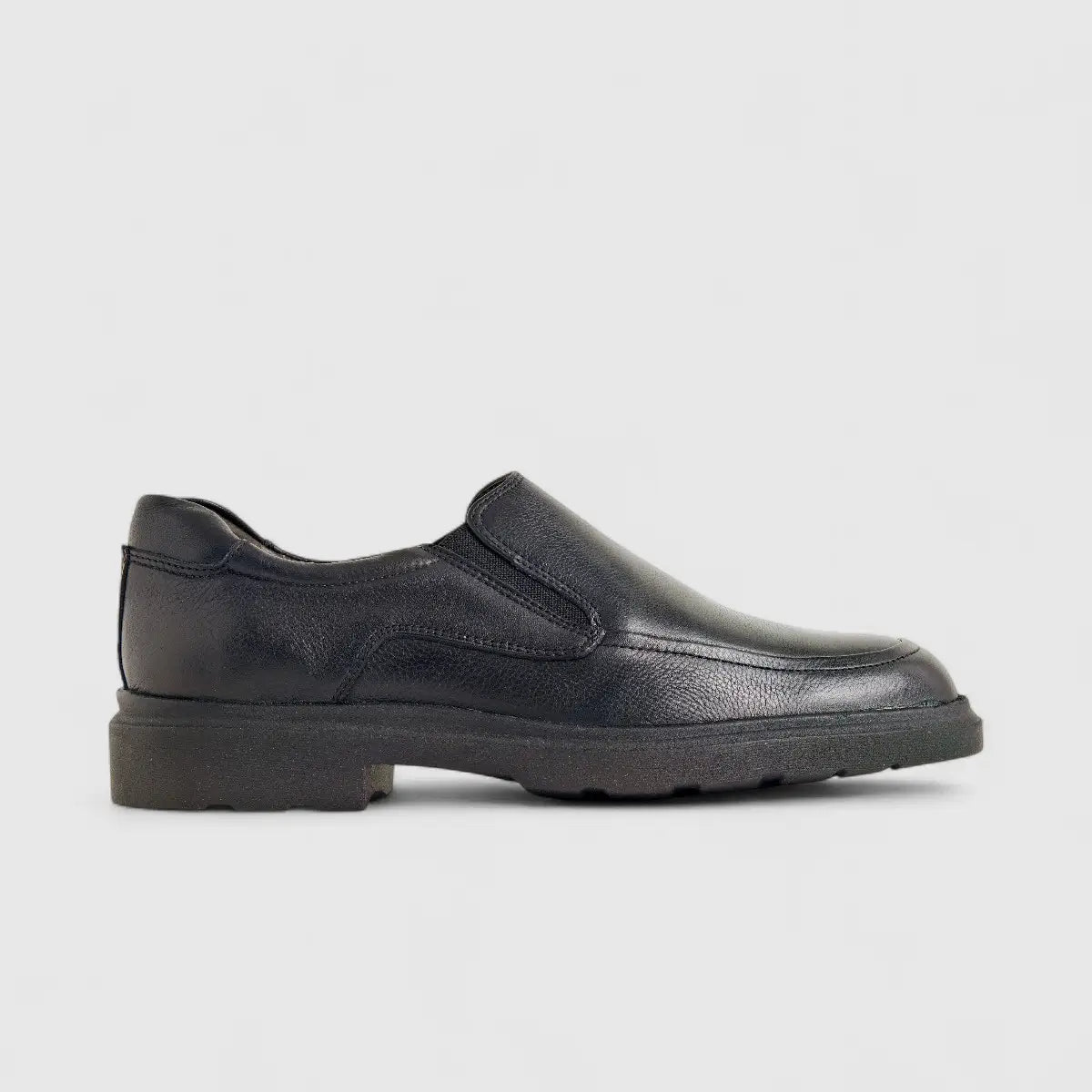 Anatomic Leather Comfort Slip On Black 898902 AN139 Slip-ons | familyshoecentre