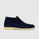 Bulletti Men's Suede Boot W2409048 Navy BK9 Gents Boots | familyshoecentre